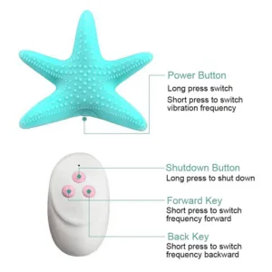 Starfish Remote Vibrator